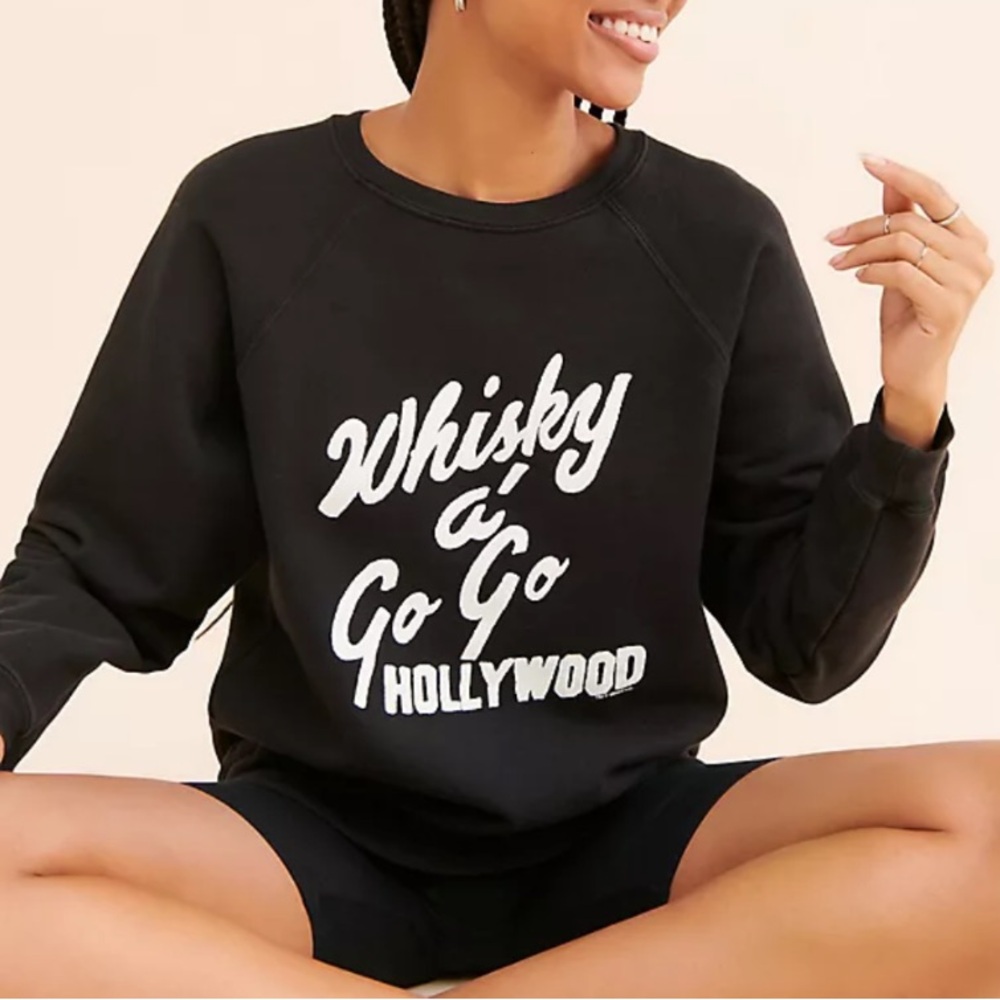 ORIGINAL RETRO BRAND➕Whiskey A Go-Go Black Label Sweatshirt